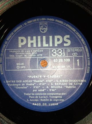 Vinilo Paco de Lucia - Flamenco