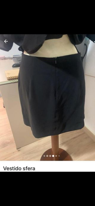 Vestido Sfera negro - Talla L