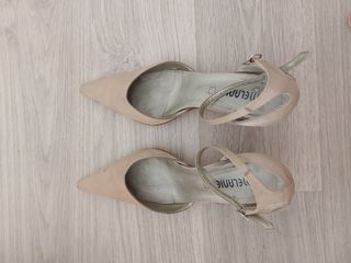 Tacones Melanie beige n.39