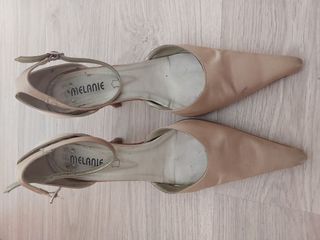 Tacones Melanie beige n.39