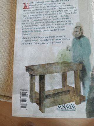 El rayo azul - Marie Curie