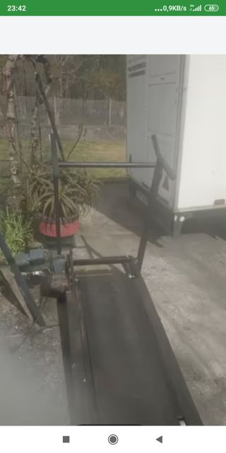 Cinta correr motor de dos tiempos