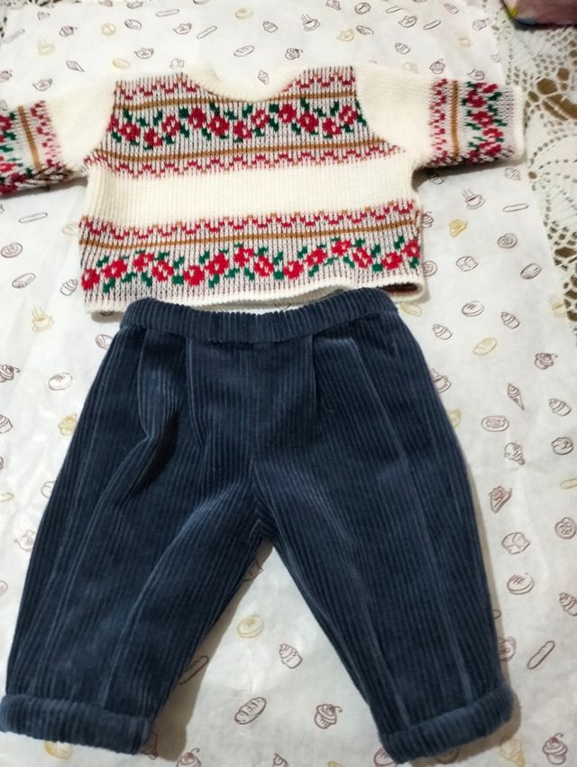 Conjunto bebé de 42cm.