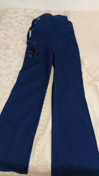 Peto vaquero azul