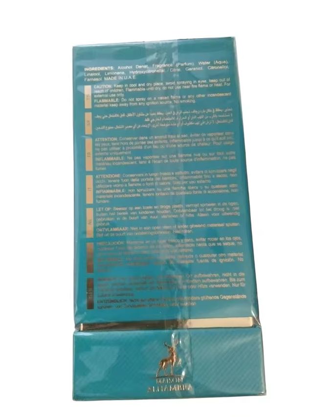 Perfume Pacific Blue MAISON ALHAMBRA