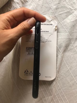 Funda silicona iPhone X/XS