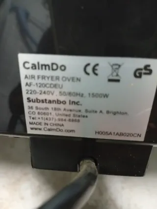 Freidora de aire CalmDo.