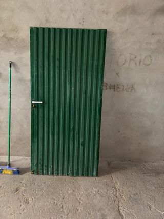 Portones de hierro  verdes
