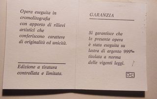 Quadretto Argento 999 - La Mole