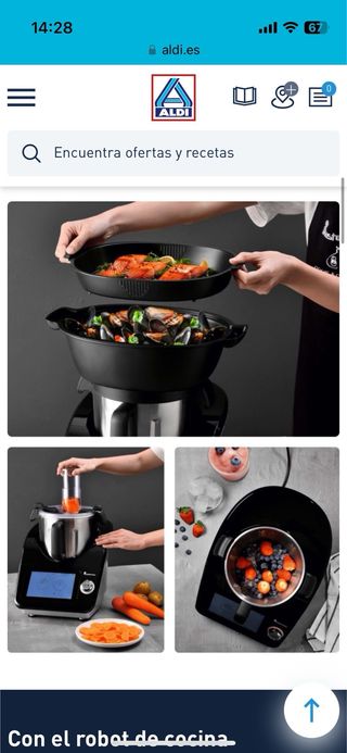 Robot cocina MasterPro Aldi