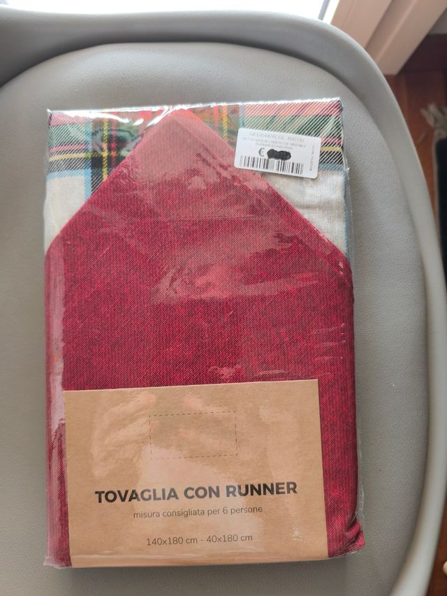 Tovaglia e runner 140x180cm