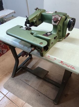 Máquina coser peletería industrial