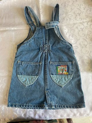 Salopette Jeans Bimba 4 Anni