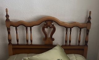 Cama individual madera 90cm
