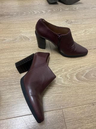 Botines Hispanitas granate