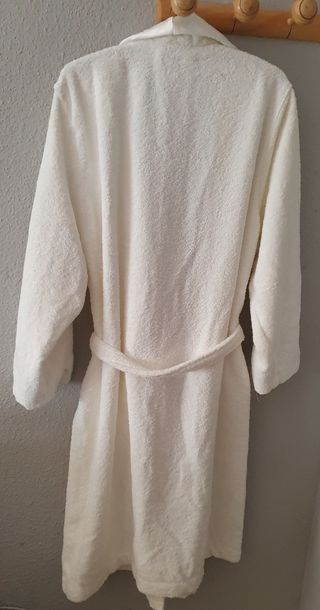 Albornoz blanco mujer - Bata blanca