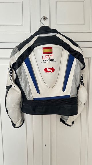 Traje moto cuero Levior L&T