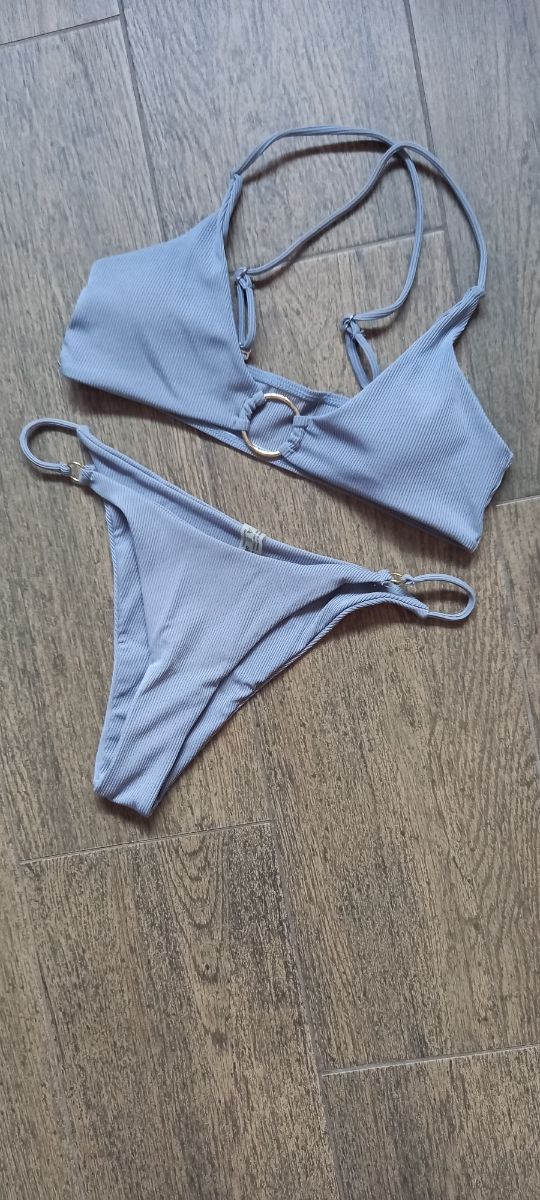 Bañador Shein gris azulado - Talla M