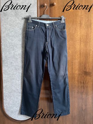 Pantalone Brioni Blu Vintage