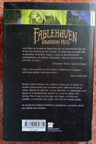 Fablehaven de Brandon Mull.