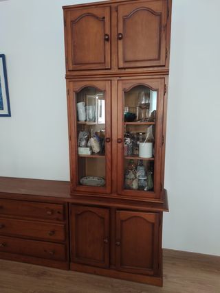 Aparador y vitrina madera: Provenzal