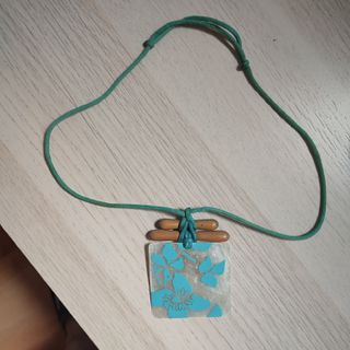 Colgante nácar turquesa