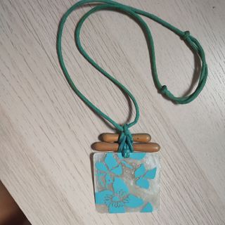 Colgante nácar turquesa