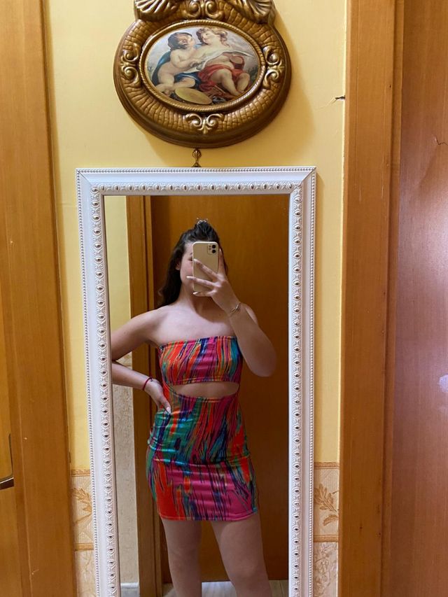 Vestito estivo multicolor