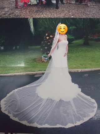 Vestido novia blanco