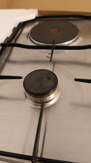 Cocina de fuegos y gas.
