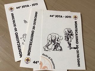 4 Cartoline Scout Agesci 2001