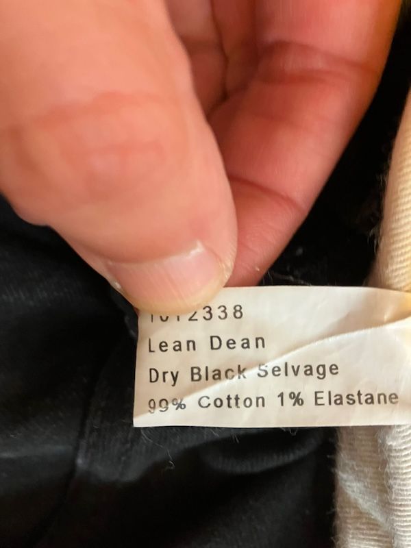 Nudie Jeans Lean Dean negros