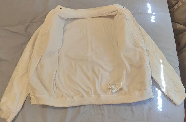 Cazadora Pull & Bear blanca - M