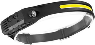 Linterna frontal LED recargable