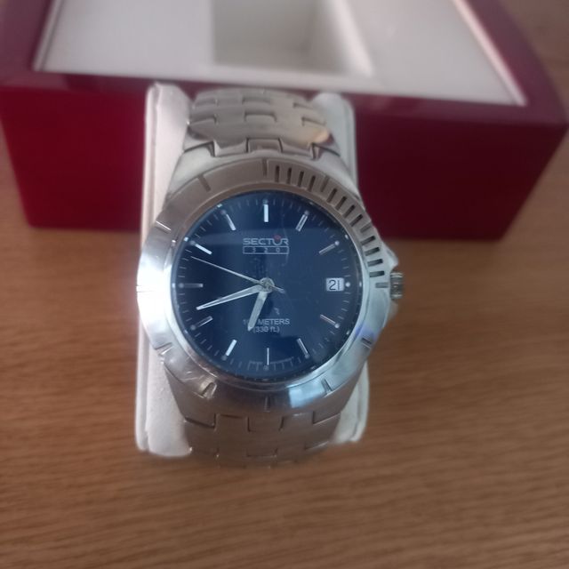 Sector 320 orologio uomo acciaio vintage anni 90