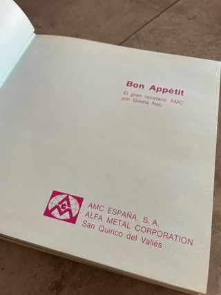 Bon Appetit - El Gran Recetario Amc Vademecum