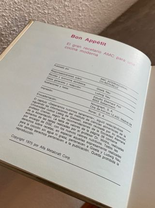 Bon Appetit - El Gran Recetario Amc Vademecum
