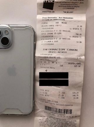 IPhone 15 Azul 128GB