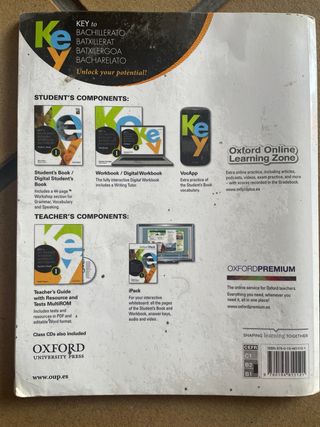Key to Bachillerato 1. Student's Book