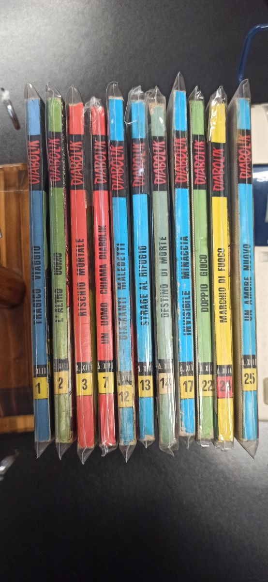 Diabolik 11 albi anno XIII