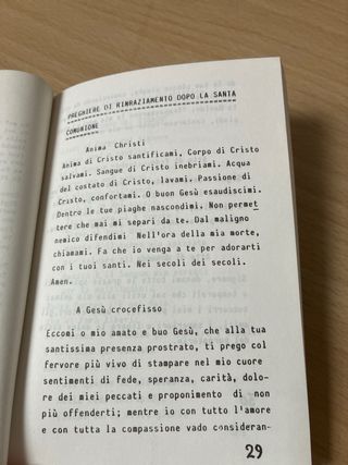 Libretto preghiere scout anni '80