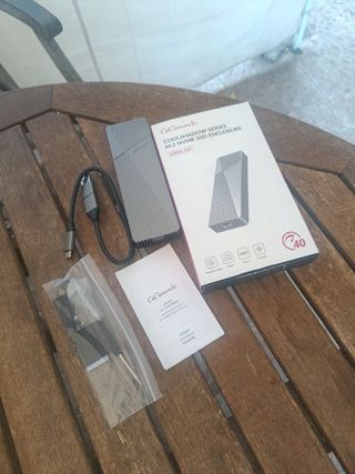 GAM2-U4 USB4 NVMe - Caja 40Gbps