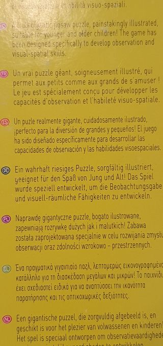 Puzzle gigante Ludattica (48 piezas)
