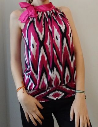 Blusa sin mangas