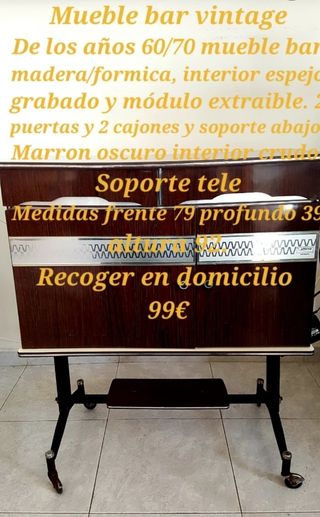 Mueble bar vintage años 60/70
