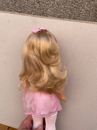 Muñeca Nancy PRESENTACION CONJUNTO ROSA ORIGINAL