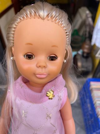 Muñeca Nancy PRESENTACION CONJUNTO ROSA ORIGINAL