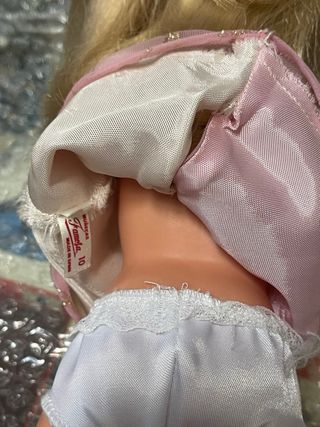 Muñeca Nancy PRESENTACION CONJUNTO ROSA ORIGINAL