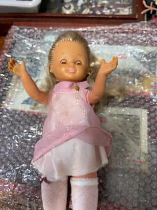 Muñeca Nancy PRESENTACION CONJUNTO ROSA ORIGINAL