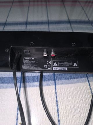 Barra sonido Poss - Negra